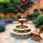 Jardín de estilo mediterráneo