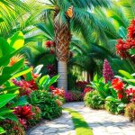 Jardinería tropical