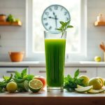 Mejor momento para tomar jugos verdes durante el día