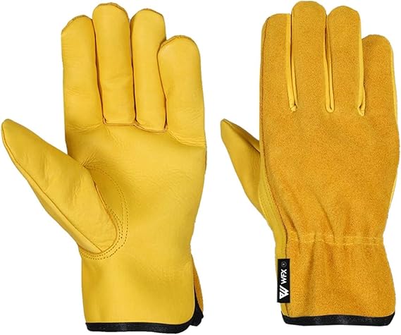 Guantes de jardinería de cuero WFX