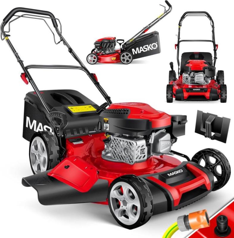 Cortacésped de gasolina autopropulsado MASKO 5 en 1