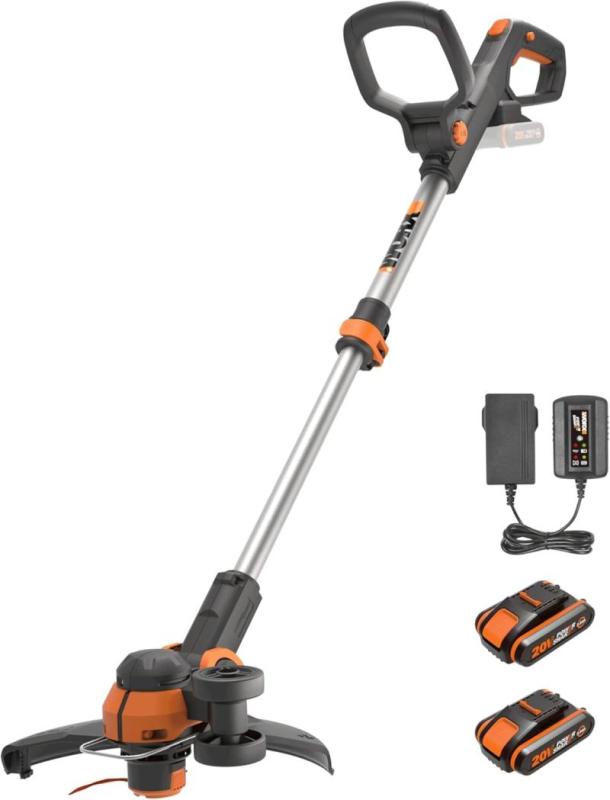 Desbrozadora y cortabordes WORX WG163E