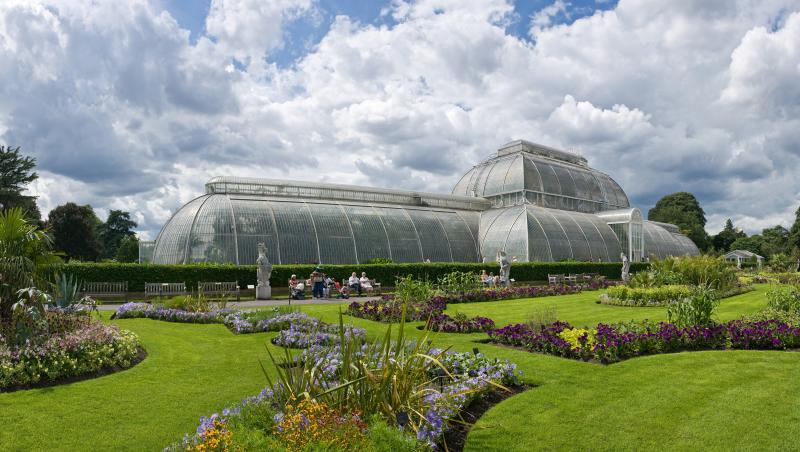 La Palm House victoriana de Kew Gardens